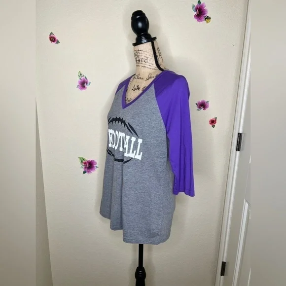 Football 3/4 Length Sleeve Shirt - Picture 6 of 11